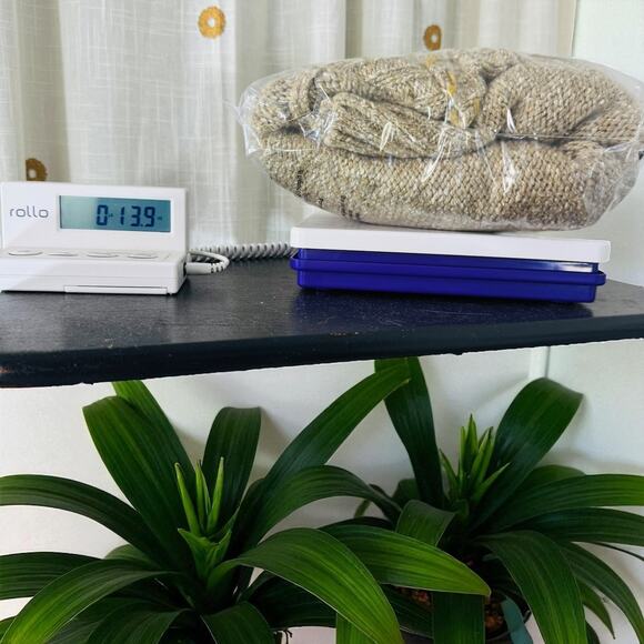 Chunky Knit Cardigan Sweater BKE S Wool Cable Shawl Layers Cozy Boho Fisherman - Picture 8 of 9